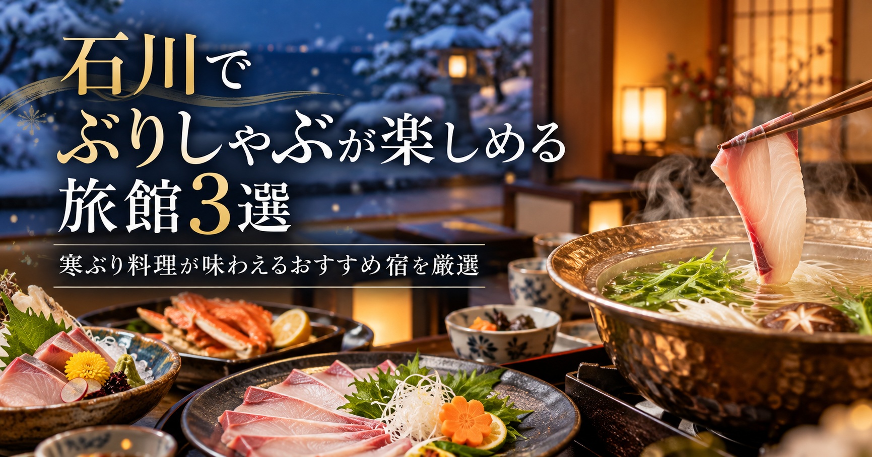 ぶりしゃぶ 石川 旅館